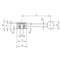 Kipp Adjustable Tension Levers low profile, internal thread, 0 Degree, metric K0114.3161 - alternate 2